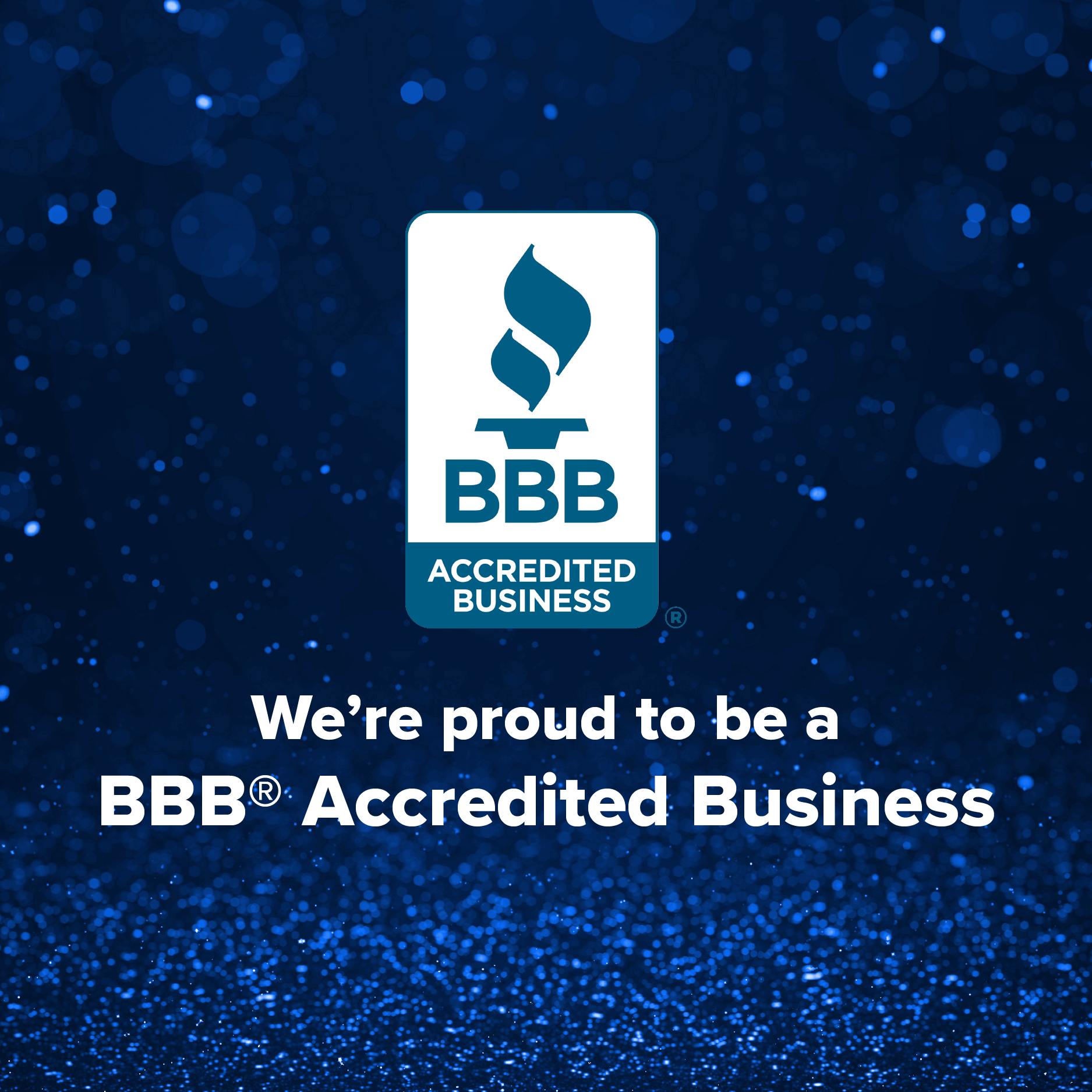 Better Business Bureau Accredited Business seal