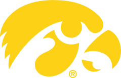 University of Iowa Hawkeyes Tigerhawk logo